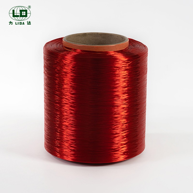 Anns na gnìomhachasan anns a bheil Total Brgiht Polyester Dope Dyed Filament Yarn air a chuir an sàs