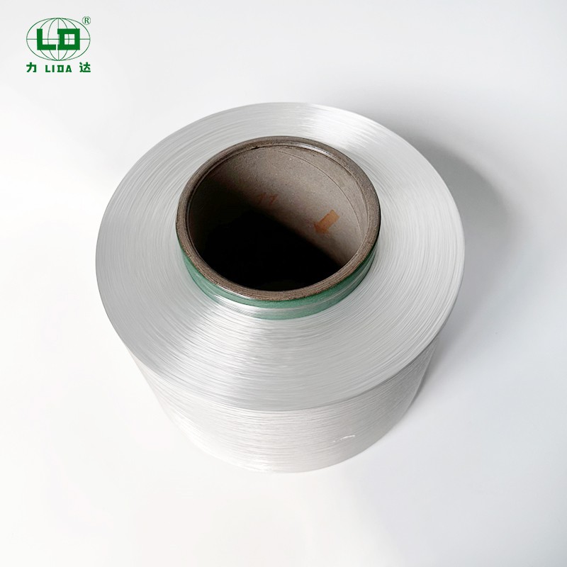 Filament cumadh leth-dhull polyester trilobal